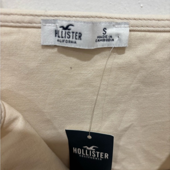 HOLLISTER dress, cream, zip up, adjustable straps
Size S - Picture 4 of 7